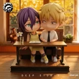 Оригінальна аніме фігурка &laquo;DEEP Studio - Reze X Denji in a Coffee Shop Chainsaw Man&raquo;