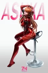 Оригінальна аніме фігурка «Zn Studio - EVA Asuka»