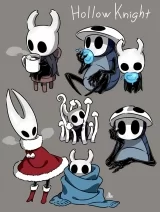 Стикеры «Hollow Knight: Silksong» - модель 7