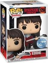 Виниловая фигурка &laquo;Funko POP! &bull; Exclusive &bull; Stranger Things ◉ Eddie with Guitar №1250&raquo;