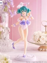 Оригинальная аниме фигурка «Figure Hatsune Miku "VOCALOID" BiCute Bunnies Figure - White Rabbit Lavender ver. -»