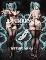 Дакимакура (подушка для объятий)  150 см «Хатсуне Мику | Vocaloid Dandonfuga Style» модель 1