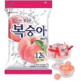 «Льодяники зі смаком персика Peach Candy LOTTE, 153 г»
