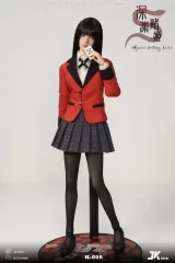 Шарнирная кукла «JKTOYS - Kakegurui 1/6 Abyssal Betting Belle Yumeko Movable Eye Hair Implant Head»