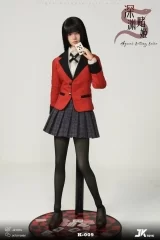 Шарнирная кукла «JKTOYS - Kakegurui 1/6 Abyssal Betting Belle Yumeko Movable Eye Hair Implant Head»