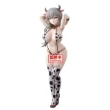 Оригинальная аниме фигурка «"Uzaki-chan Wants to Hang Out!" GLITTER&GLAMOURS Uzaki Tsuki Cow Print Swimsuit Ver.»