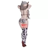 Оригинальная аниме фигурка «"Uzaki-chan Wants to Hang Out!" GLITTER&GLAMOURS Uzaki Tsuki Cow Print Swimsuit Ver.»