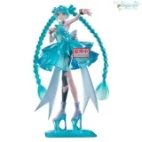 Оригинальная аниме фигурка «Hatsune Miku BANPRESTO EVOLVE Clearluxe -EmeraldGem- Figure»
