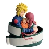 Оригинальная аниме фигурка «-NARUTO 72 series- 53 Figure Minato･Kushina･Naruto»
