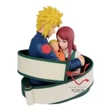 Оригинальная аниме фигурка «-NARUTO 72 series- 53 Figure Minato･Kushina･Naruto»