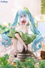 Оригинальная аниме фигурка «Noodle Stopper Figure Hatsune Miku Flower Fairy Clover»