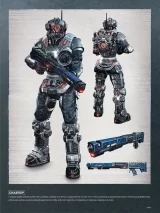 Артбук "Искусство Gears of War 4"