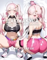 Дакимакура (подушка для объятий)  150 см «Jackal | Nikke Goddess of Victory» модель 1