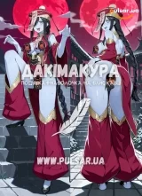 Дакімакура для дорослих 150 см &laquo;Jiangshi | Monster Girl Encyclopedia (MGE) 18+&raquo; модель 1