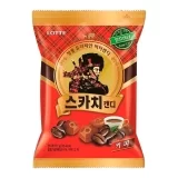 «Карамель льодяникова Scotch Candy зі смаком кави Lotte, 157 г»