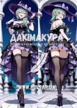 Дакімакура (подушка для обіймів)  150 см «Міку Хацуне Lilac Version-Vocaloid» модель 1