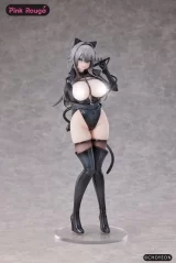 Оригинальная аниме фигурка «Cat Woman Happy-chan DX Ver. 1/6 Complete Figure Different Color Edition»