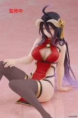 Оригинальная аниме фигурка «"Overlord" Desktop Cute Figure Albedo China Dress Renewal ver.»