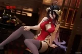 Оригинальная аниме фигурка «"Overlord" Desktop Cute Figure Albedo China Dress Renewal ver.»
