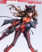 Оригинальная аниме фигурка &laquo;Honey Studio - Asuka Langley Sohryu Street Combat Suit Neon Genesis Evangelion&raquo;