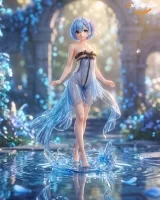 Оригинальная аниме фигурка &laquo;Miao Yin Fang Studio - Blue tulle Rem Re:ZERO - Starting Life&raquo;