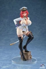 Оригинальная аниме фигурка «Pink Cat - Mataro Original Illustration Series Scarlet Officer Tatiana 1/6 Figure»