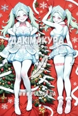 Дакимакура (подушка для объятий)  150 см «Ребекка Новый Год Снегурочка»