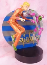 Оригинальная аниме фигурка «Ichiban Kuji Jojo no Kimyou na Bouken Daigobu Ougon no Kaze: Giorno Giovanna and Gold Experience»