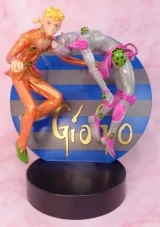Оригинальная аниме фигурка «Ichiban Kuji Jojo no Kimyou na Bouken Daigobu Ougon no Kaze: Giorno Giovanna and Gold Experience»