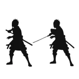 Оригинальная аниме фигурка «"Naruto Shippuden" Figuno-UZUMAKI NARUTO ＆ UCHIHA SASUKE- ※D: SASUKE»