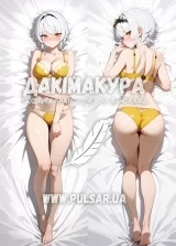 Дакимакура (подушка для объятий)  150 см «Soldier 0 Anby Demara Zenless Zone Zero» модель 1