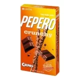 Палички «Pepero Crunky в шоколадній глазурі Lotte, 39 г»