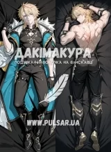 Дакимакура (подушка для объятий)  150 см «Варка | Геншин Импакт» модель 2