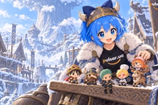 Funko Pop One Piece Ельбаф: нова хвиля — Луффі, Усопп і Зоро
