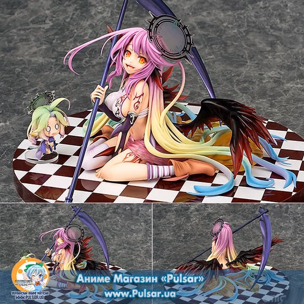 Оригінальна аніме фігурка No Game No Life Zero - Jibril Great War Ver. 1/7 Complete Figure