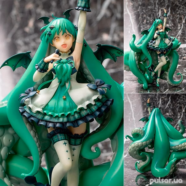 Оригинальная аниме фигурка «Idol Cthulhu-chan 1/7 Complete Figure», фото 6