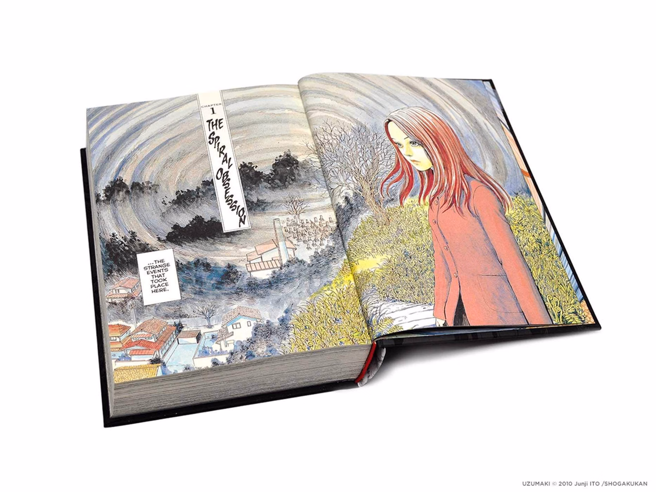 Манга на английском языке «Uzumaki (3-in-1 Deluxe Edition) (Junji Ito)», фото 3