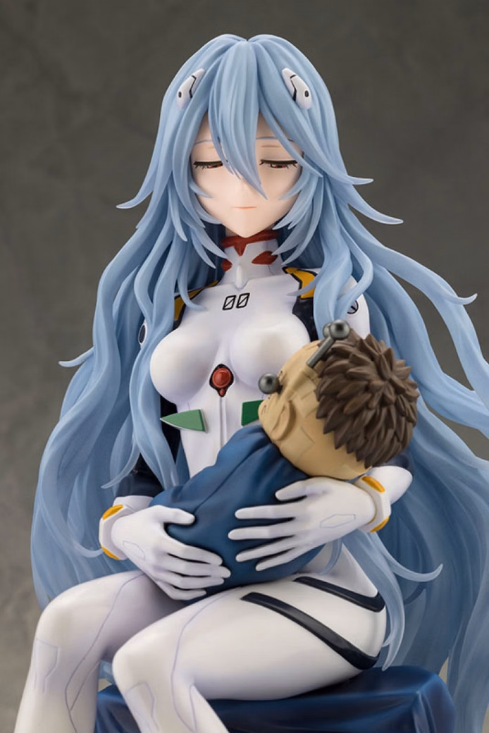 Оригінальна аніме фігурка «Evangelion: 3.0+1.0 Thrice Upon a Time Rei Ayanami -affectionate gaze- 1/6 Complete Figure», фото 5