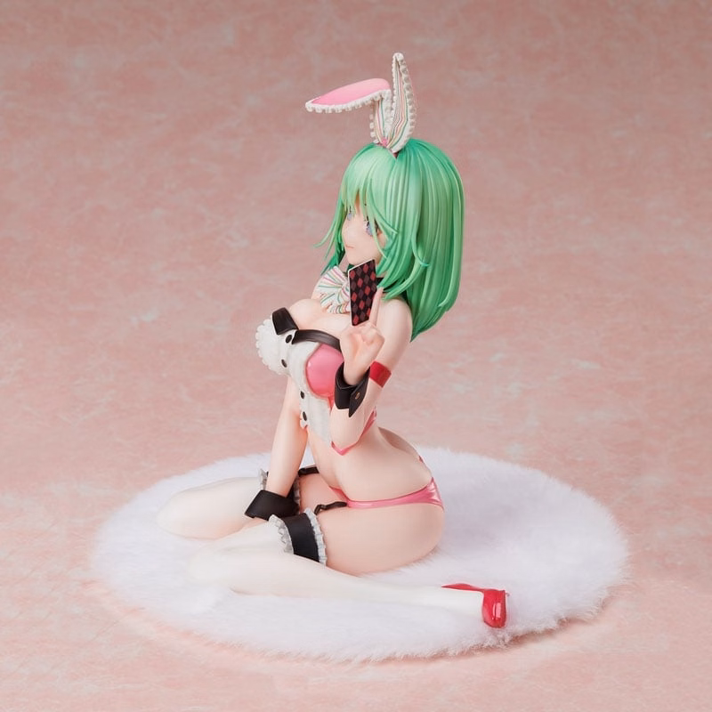 Оригинальная аниме фигурка «DSmile Illustration "Pink x Bunny" Complete Figure», фото 4
