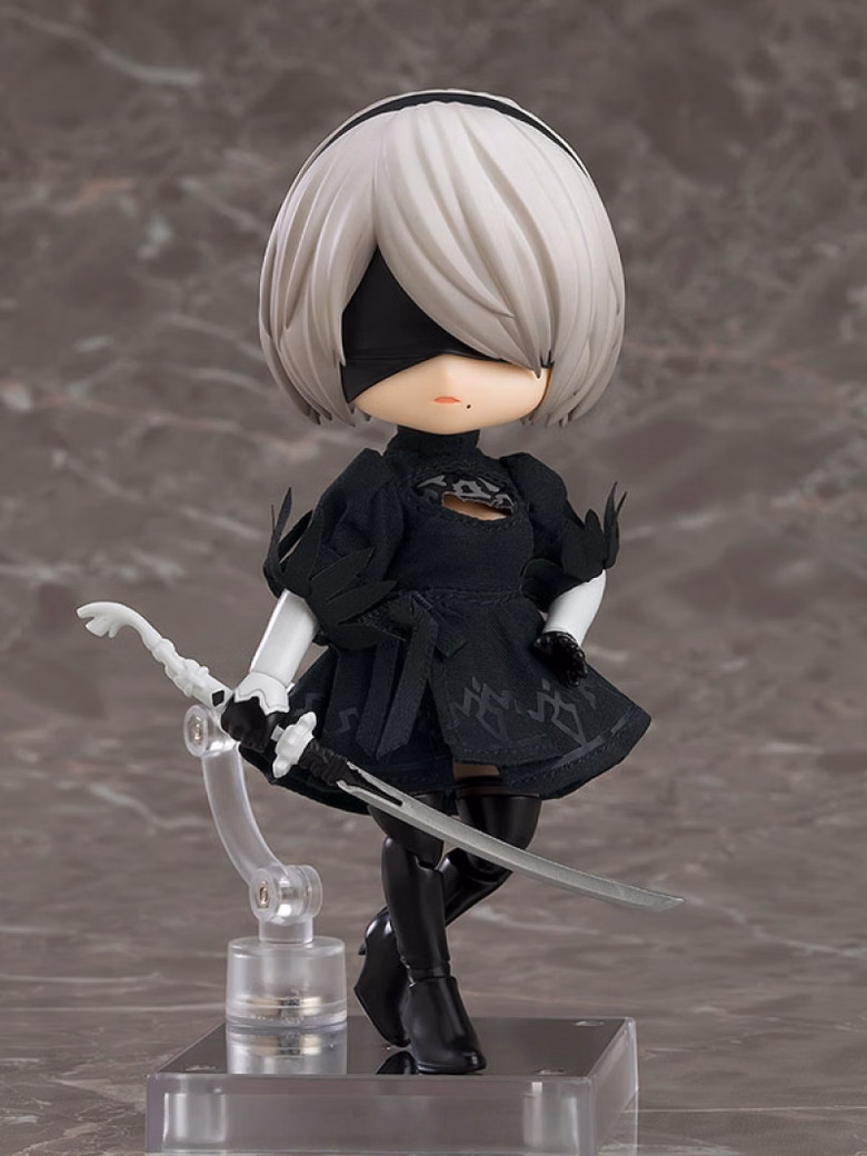 Оригинальная аниме фигурка «Nendoroid Doll NieR:Automata Ver1.1a 2B (YoRHa No.2 Type B)»