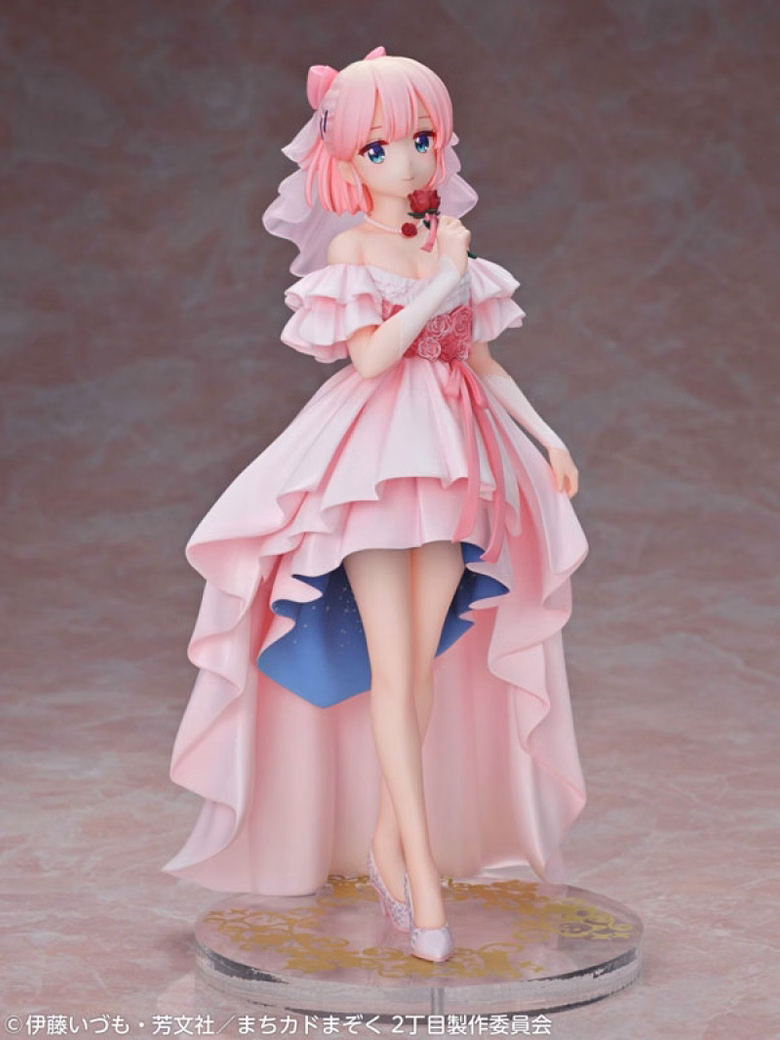Оригінальна аніме фігурка «TV Anime "The Demon Girl Next Door Season 2" Momo Chiyoda Wedding Ver. 1/7 Complete Figure»