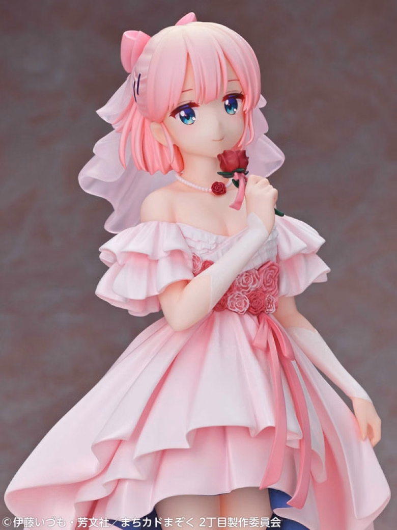 Оригінальна аніме фігурка «TV Anime "The Demon Girl Next Door Season 2" Momo Chiyoda Wedding Ver. 1/7 Complete Figure», фото 5