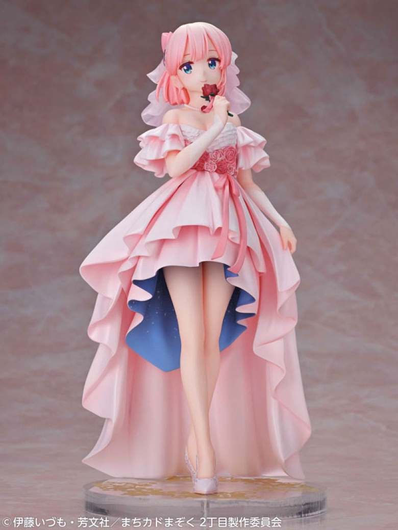 Оригінальна аніме фігурка «TV Anime "The Demon Girl Next Door Season 2" Momo Chiyoda Wedding Ver. 1/7 Complete Figure», фото 6