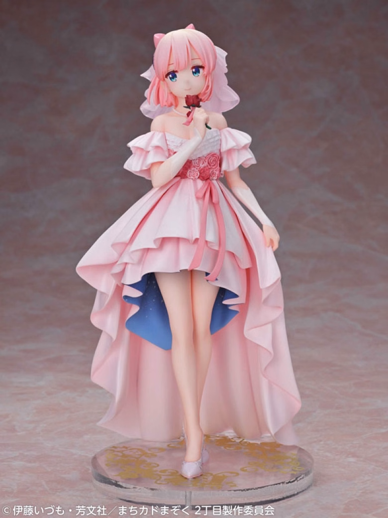 Оригінальна аніме фігурка «TV Anime "The Demon Girl Next Door Season 2" Momo Chiyoda Wedding Ver. 1/7 Complete Figure», фото 2