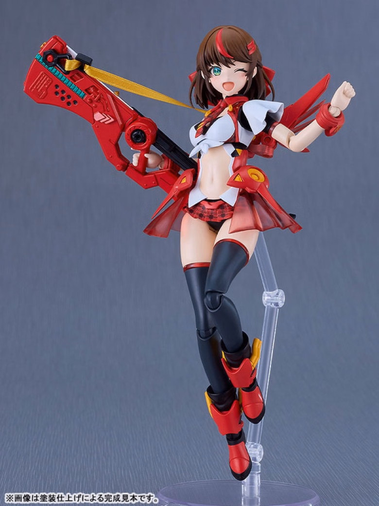Оригінальна аніме фігурка «PLAMATEA VALKYRIE TUNE Lisa = Caster Plastic Model», фото 7