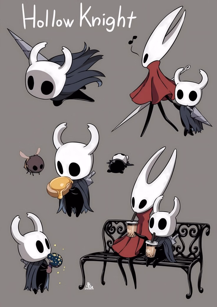 Стикеры «Hollow Knight: Silksong» - модель 2