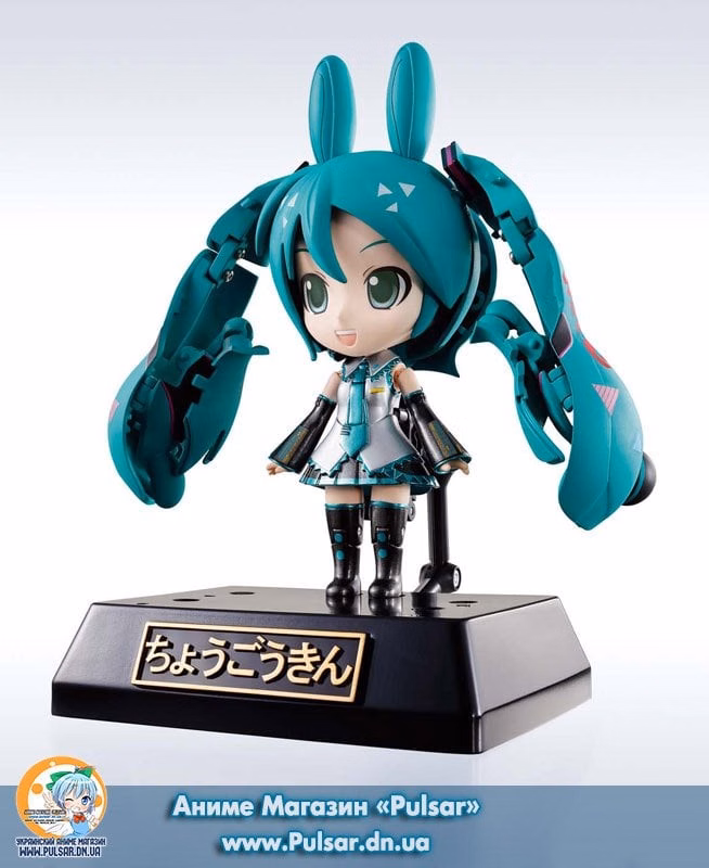 Оригінальна аніме фігурка Chogokin - Miracle Henkei: Miku Hatsune x Rody, фото 11