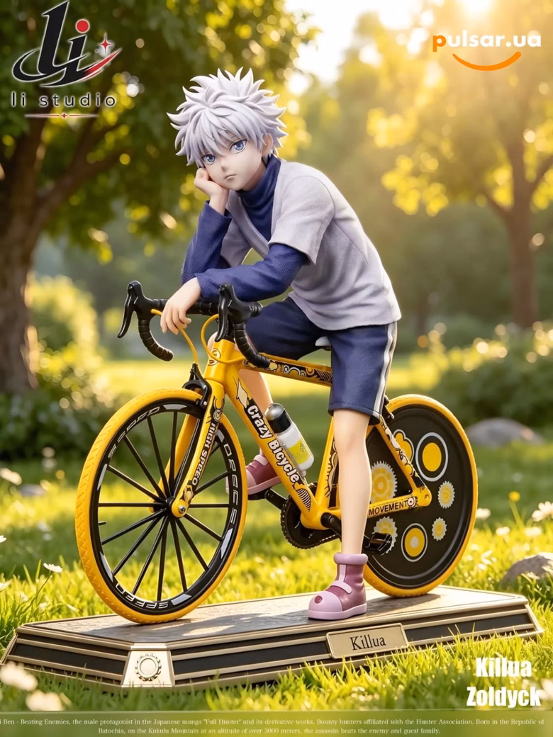 Оригінальна аніме фігурка «Li Studio - Killua Zoldyck Hunter x Hunter»