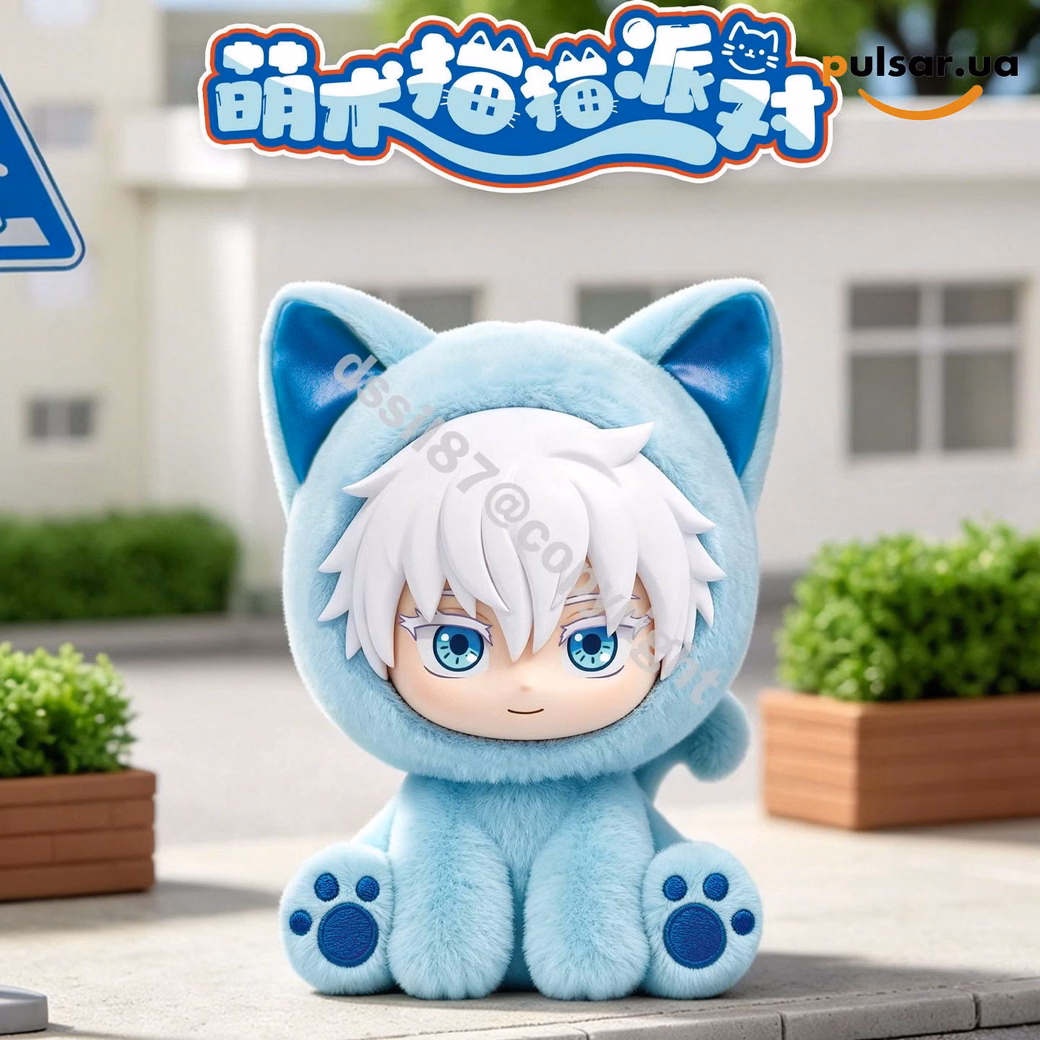 Іграшка-сюрприз із колекційною фігуркою «TOPTOY EAKI Jujutsu Kaisen Season Sitting Cat Party 3 Series Blind Box», фото 11