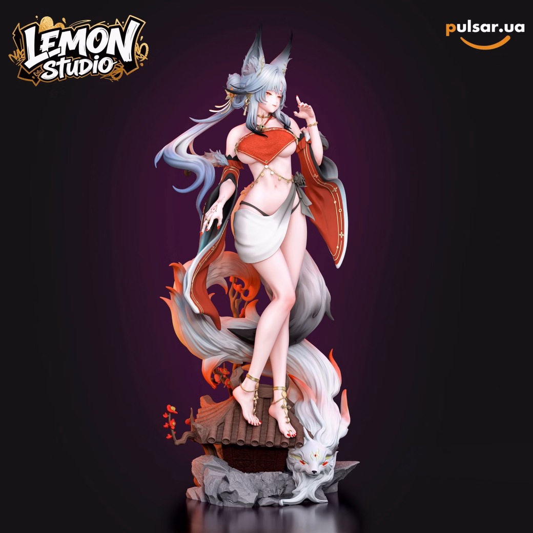 Оригинальная аниме фигурка «1/6 and 1/4 Scale Hsin-Wuthering Waves-Lemon Studio», фото 2